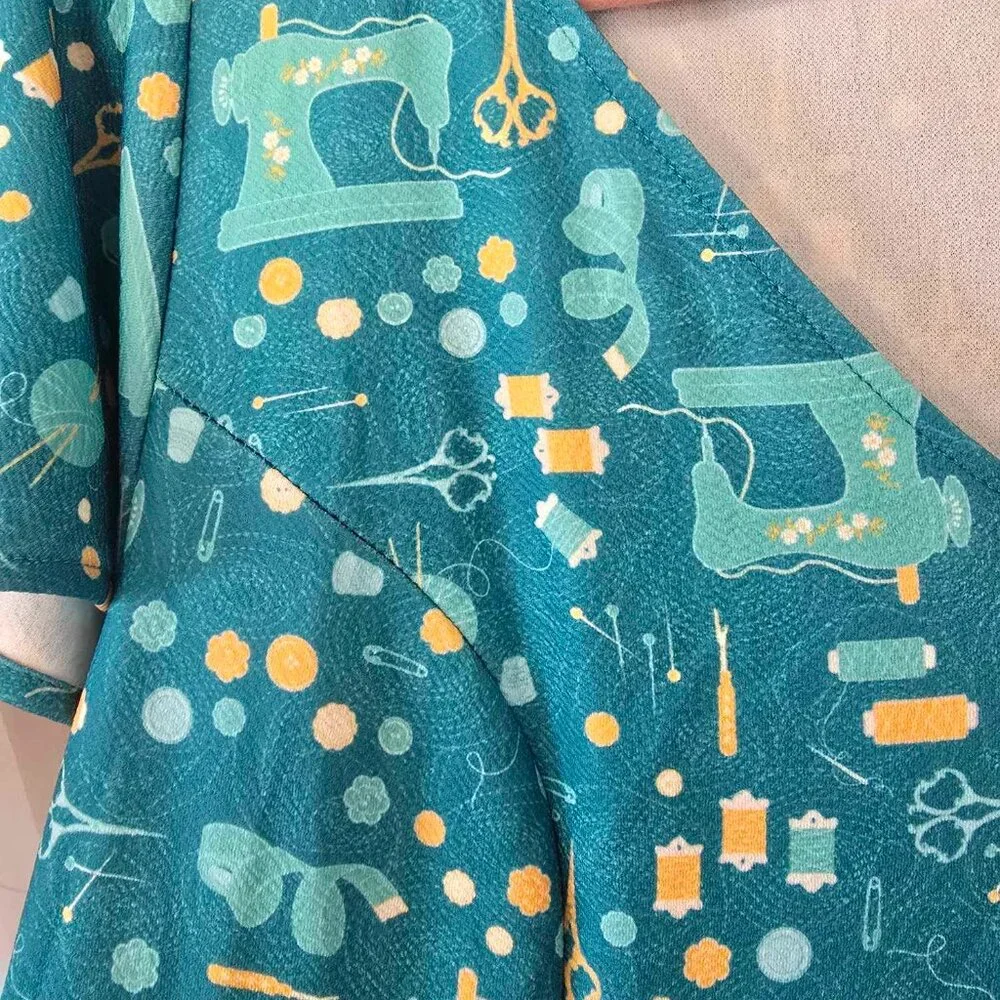 NWT Unique Vintage Sewing Fit & Flare Dress - Picture 2 of 6